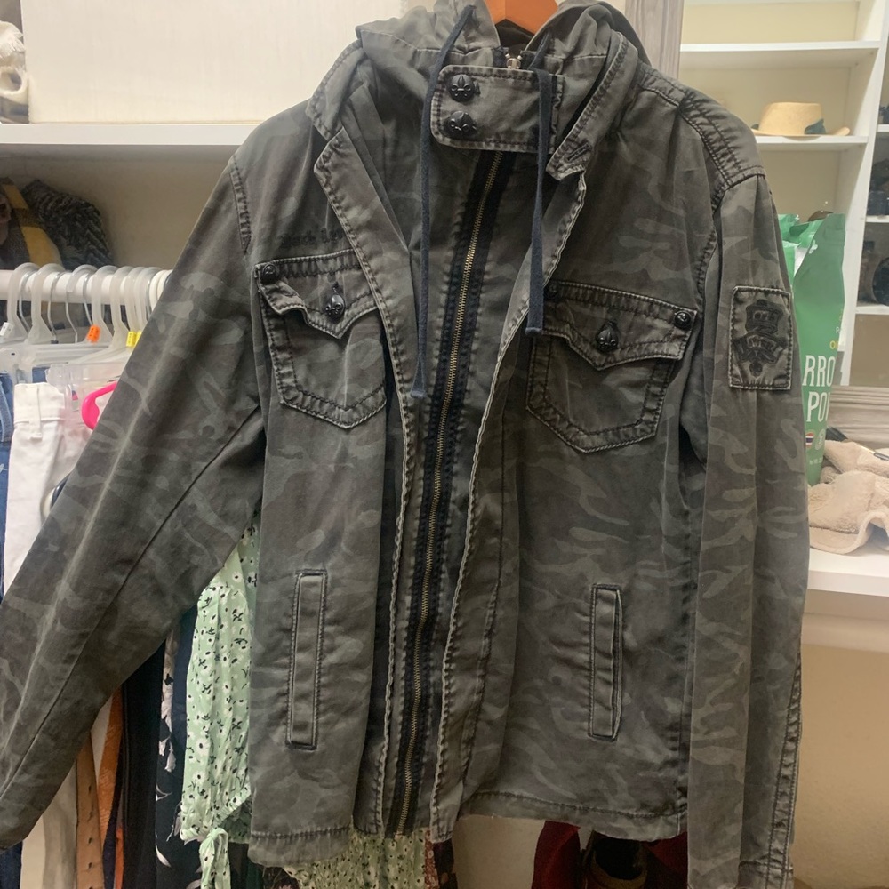 Men’s Rock Revival Camo Jacket